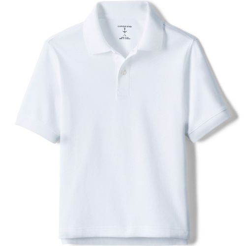 Little Kids Short Sleeve Interlock Polo Shirt
