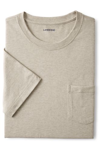 【ランズエンド LANDS' END】メンズ・スーパーT／ポケット付き／半袖/XXL/その他