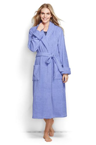 Women's Turkish Terry Robe - English Lavender