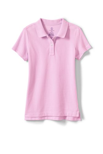 Uniform Short Sleeve Feminine Fit Mesh Polo