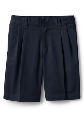 Boys' Pleat Front Chino Shorts