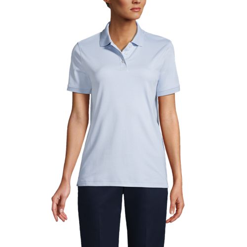 Women's Tall Short Sleeve Interlock Polo Shirt