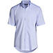 Men's Short Sleeve No Iron Pinpoint Dress Shirt, Front