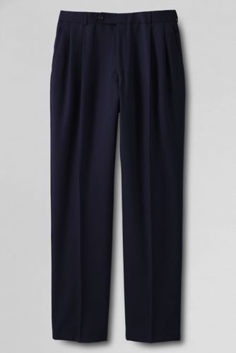 Men's Pleat Front Year Round Suit Pants
