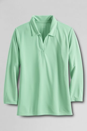 Women's 3/4-sleeve Performance Johnny Collar Shirt