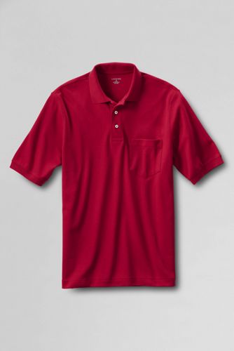 Men's Short Sleeve Pocket Pima Polo Shirt
