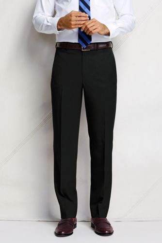 Men's Plain Front Tailored Fit Year'rounder Trousers