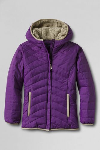 Girls' Hooded Weatherly Jacket