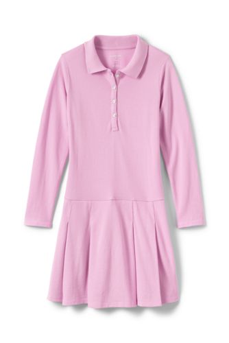 lands end mesh polo dress