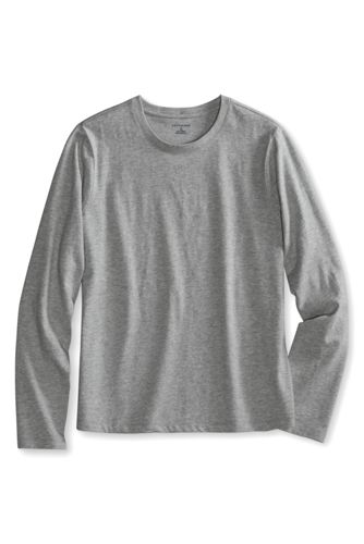Girls' Long Sleeve Feminine Fit Basic T-shirt