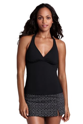 Women's Beach Living V-neck Tankini Top