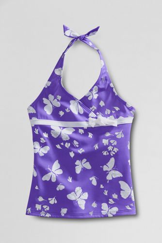 Toddler Girls' Bow-tie Tugless Tankini Top