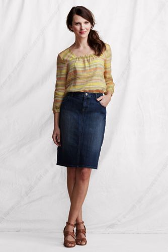 Women's Denim Skirt