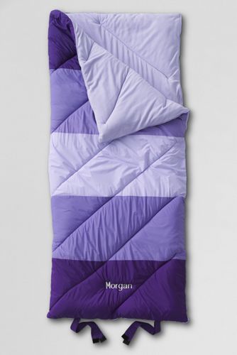 School Uniform Spinnaker Stripe Sleeping Bag