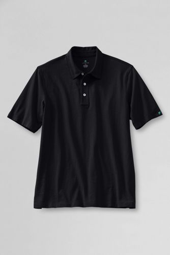Men's Short Sleeve Recycled Cotton Polo Shirt