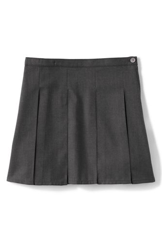 School Uniform Box Pleat Skirt (Top of the Knee)