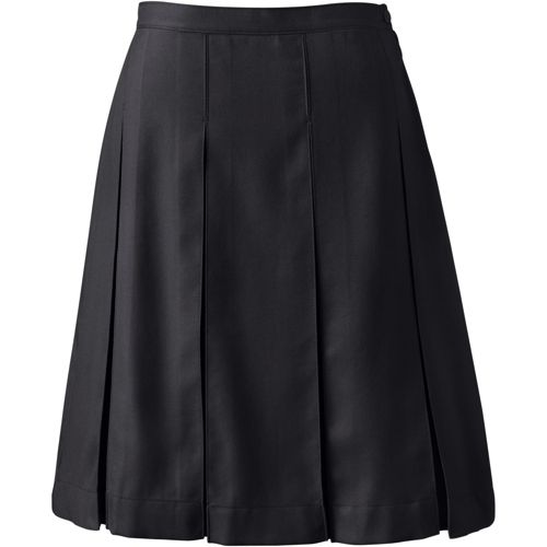 Women's Box Pleat Skirt Top of Knee