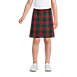 School Uniform Custom Girls Plaid Chino Skort Above Knee, Front