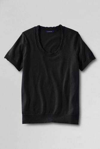 Women's Short Sleeve Performance Twist Scoop