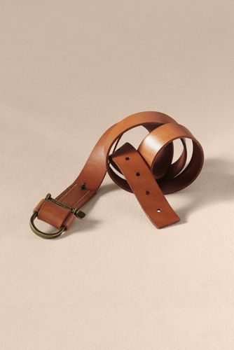 Men's Leather Shackle Belt