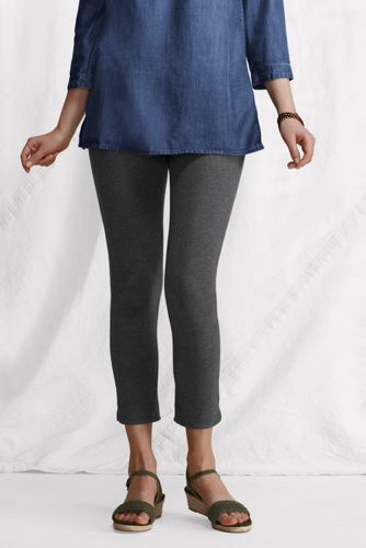 Women's Stretch Jersey Cropped Leggings
