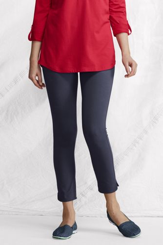 Women's Stretch Jersey Cropped Leggings