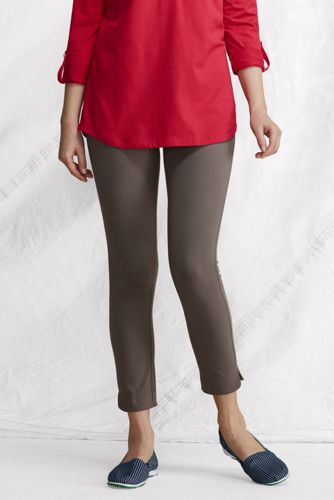 Women's Cotton Spandex Jersey Starfish Crop Legging