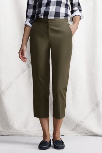 Women's Fit 3 7-Day Hidden Elastic Crop Pants