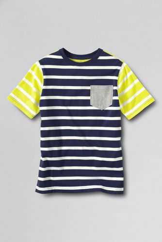 Boys' Short Sleeve Stripe Super-T Shirt