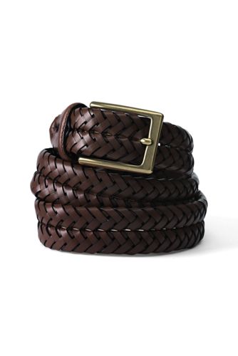 Men's Braid Dress Belt