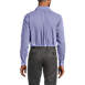 Men's Pattern No Iron Supima Pinpoint Button Down Collar Dress Shirt, Back