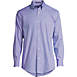 Men's Pattern No Iron Supima Pinpoint Button Down Collar Dress Shirt, Front