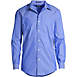 Men's Solid No Iron Supima Pinpoint Straight Collar Dress Shirt, Front