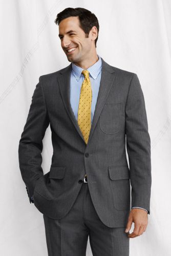 【ランズエンド LANDS' END】メンズ・スーパーナチュラル・ウール・ジャケット