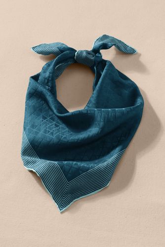 Women's Silk Jacquard Square Scarf