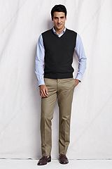 Cashmere Sweater Vest 421220: Black