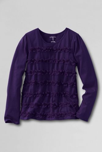 Girls' Multi Ruffle T-shirt
