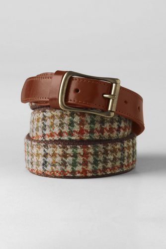 Men's Tweed Surcingle Belt