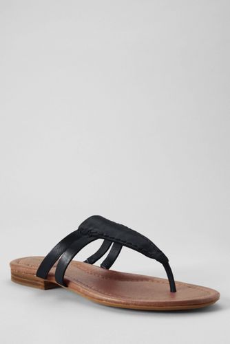 Women's Shea Flat Leather Sandals