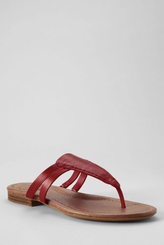 Women's Shea Flat Leather Sandals