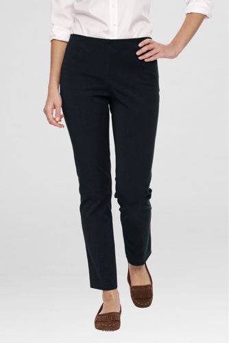 Women's Pre-hemmed UltraFit Side Zip No-waist Slim Leg Pants