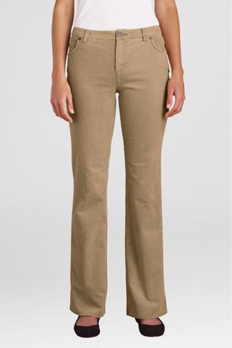 Women's Pre-hemmed Original 14-wale Corduroy Boot-cut Pants