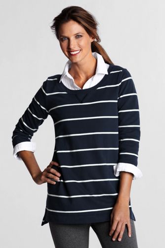 Classic Navy/Ivory Stripe Thumbnail 0