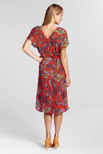 Rich Persimmon Floral Thumbnail 1