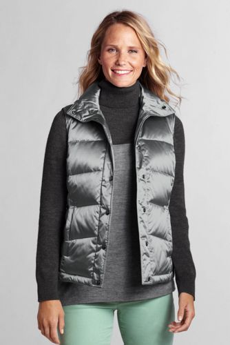 Women's Holiday Metallic Down Vest