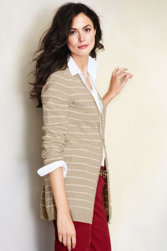 Khaki Sand Heather Stripe Thumbnail 0