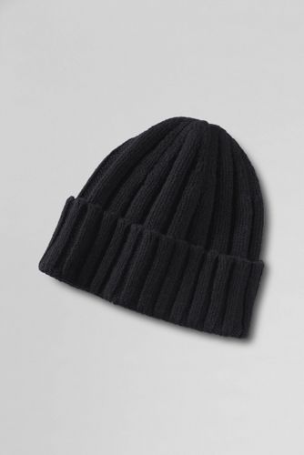 Men's Wool Rib Knit Hat
