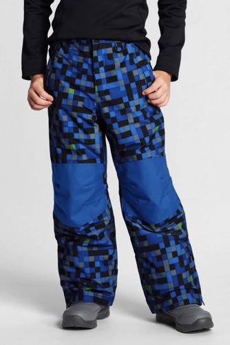 Boys' Squall Print Snow Pants