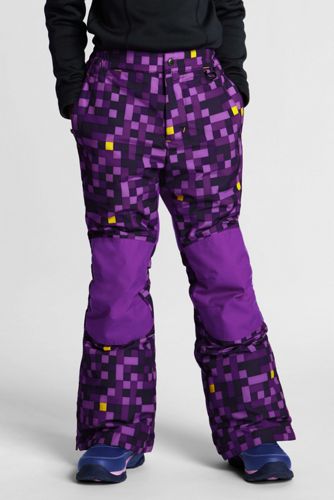 Girls' Squall Print Snow Pants