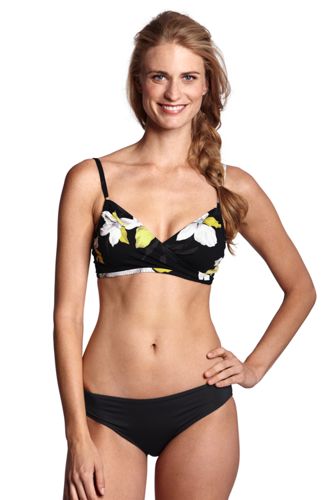 Women's SwimMates Orchid Floral Surplice Bikini Top